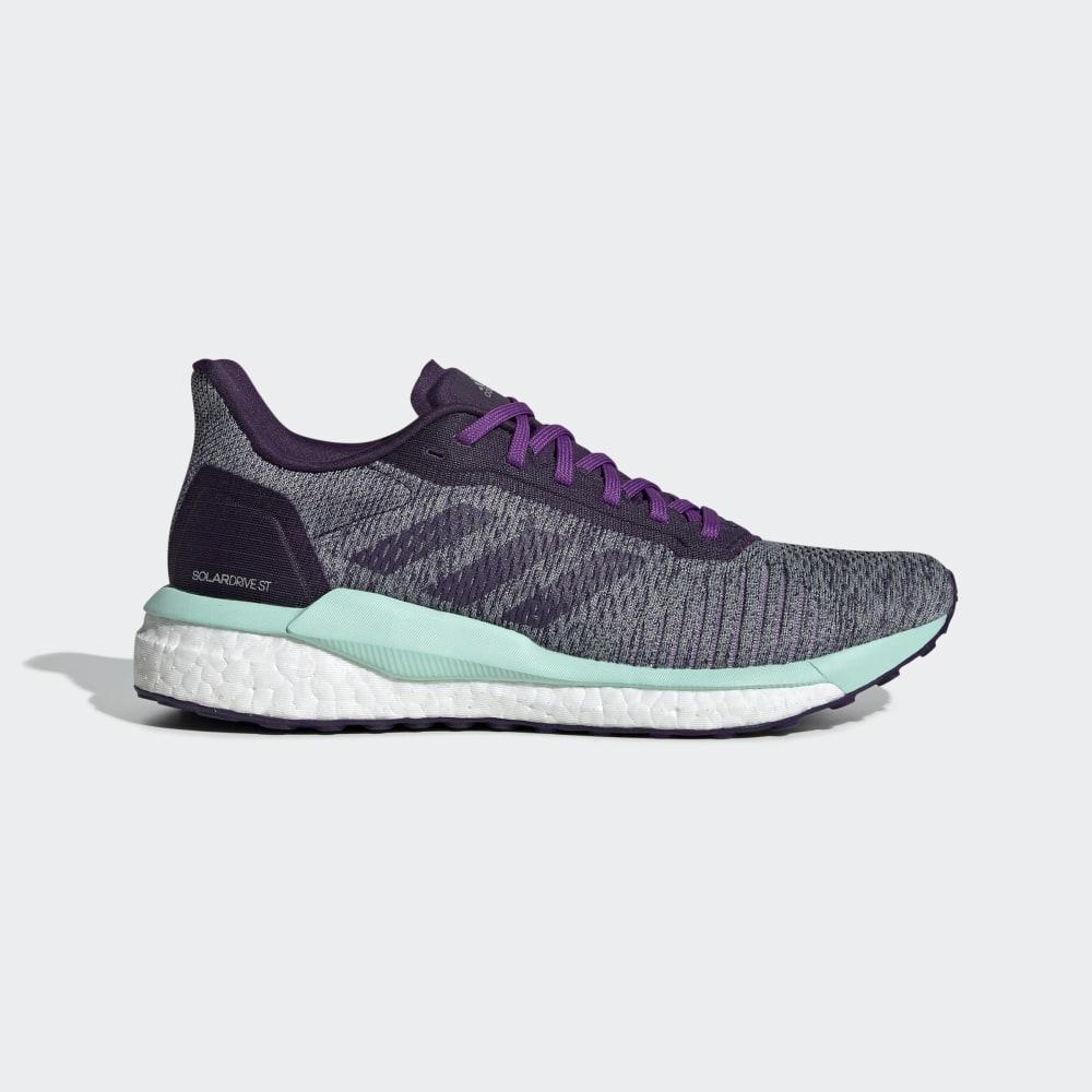 Adidas Women's Solardrive ST Running Shoes Purple/Mint Ireland BC0342